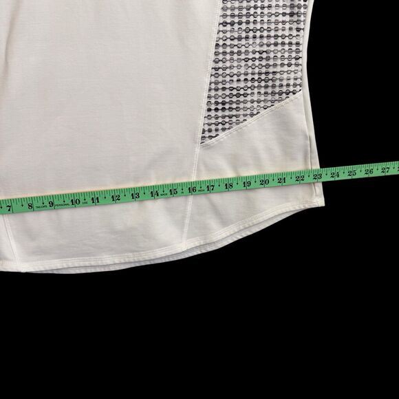 Athletic Works Women's White Stretchy Long Sleeve Athletic Fit Top SZ/XL 16-18 - Picture 9 of 14
